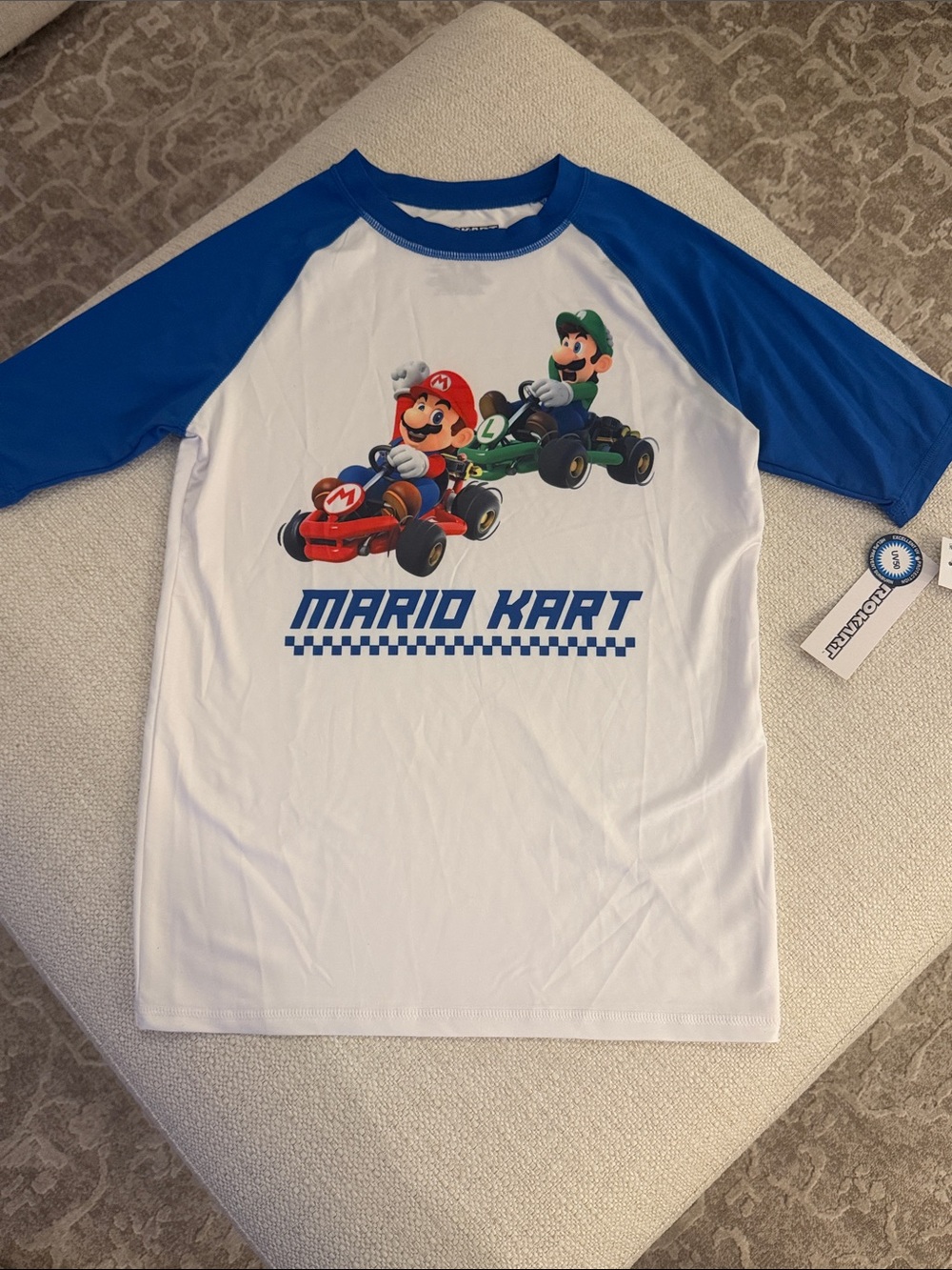 Nintendo Mario Kart Boys Swim Set - Blue/White/Green - Picture 5 of 8